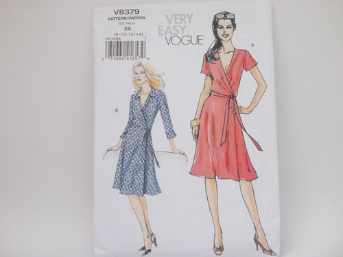 Abito vogue 8379 stile - stile, dvf