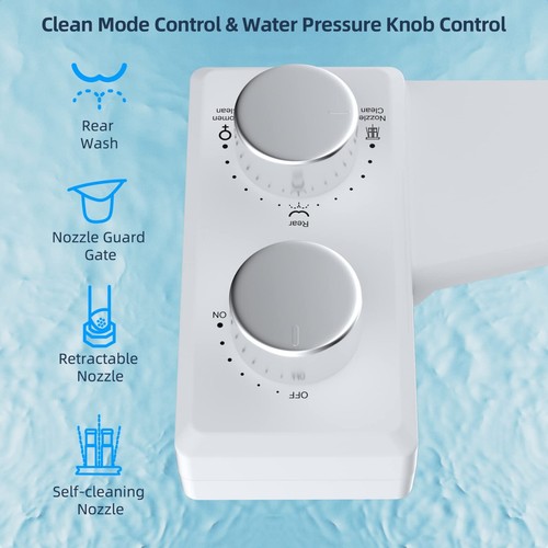 Cold water bidet dual nozzle - bidet,