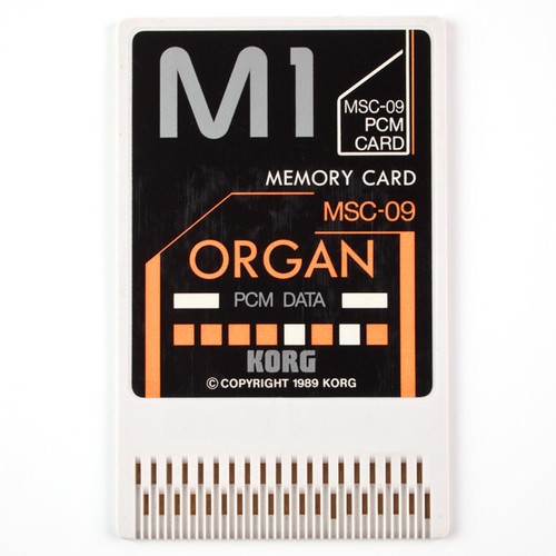 Korg organ rom card - rom, msc-09