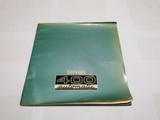 Ferrari 400I automatic brochure sales opuscolo vendita depliant prospekt deplian