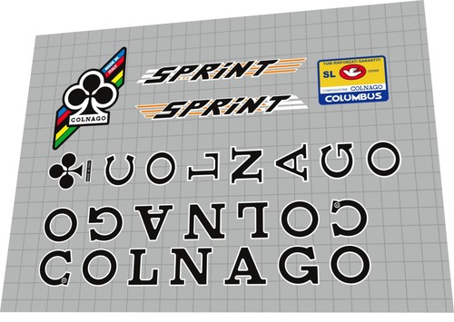 Set decalcomanie colnago - set,