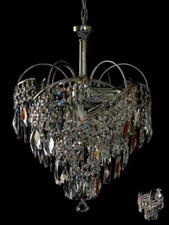 Stupendo lampadario con - con, veri