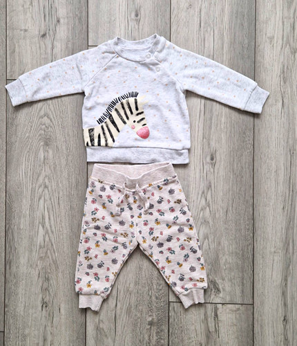 Set felpa zebrata pantaloni - set,