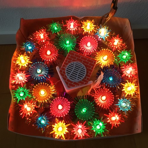 Vintage christmas lights - vintage,