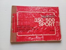 Ducati Sport Desmo 350 - 500 1977 catalogo ricambi originale spare parts catalog