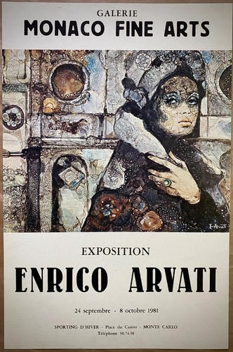 Enrico arvati poster art - arvati,