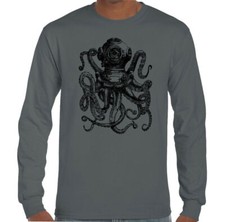 T-Shirt Da Sub Octopus Uomo