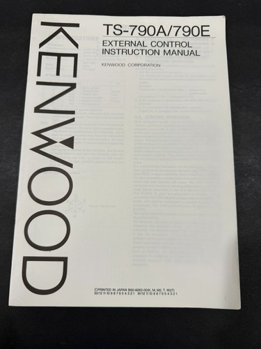 Kenwood 790a 790e - /,