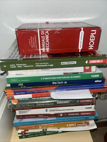 Libri scuola superiore - libri,