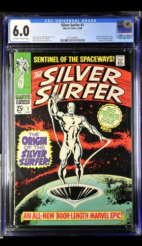 Silver surfer 1 cgc - silver, (1968)