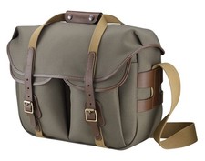 Borsa messenger Billingham Hadley LARGE PRO fotocamera/DSLR - salvia/cioccolato nuova con scatola S