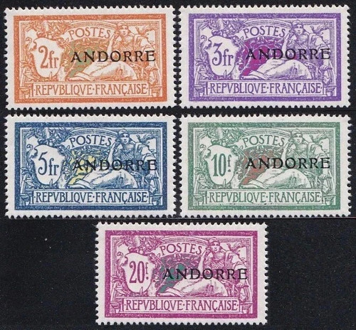 Andorra francesa 1931 yvert - andorra,