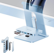 Imac Accessori per Imac 24" 2021/2023/2024, Hub USB C per Imac M1/M3/M4 & Studio