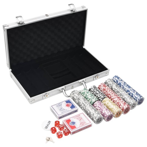 Vidaxl set fiches poker - set,