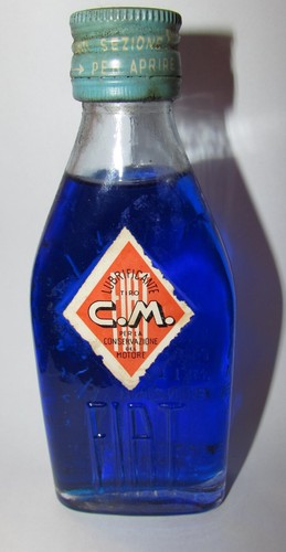 Bottiglia olio fiat - olio,