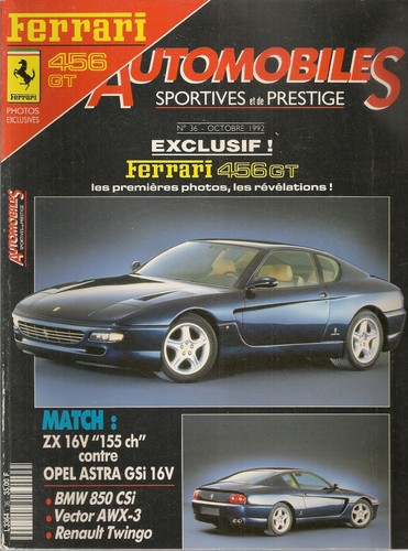 Automobiles sportives de - sportives, et