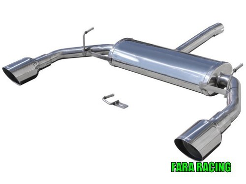 Scarico sdoppiato 1x102 - scarico, racing