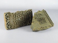 2 ANTICHI STAMPI IN LEGNO