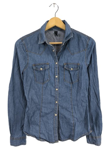 Benetton jeans camicia denim - camicia,