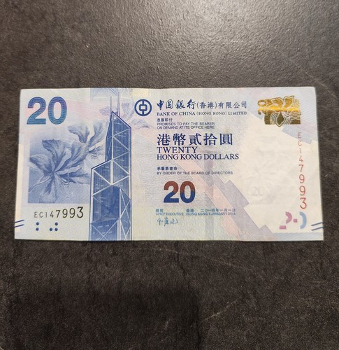 Banconota dollari hong - dollari,