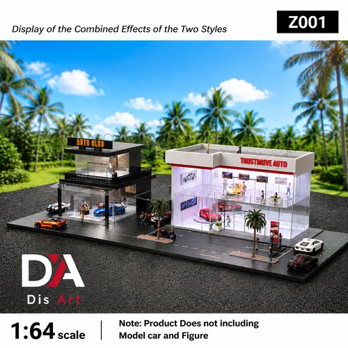 Diorama garage display - 1/64,