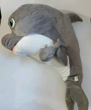 Large 40" Plush Dolphin