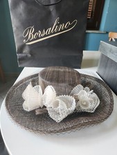 Cappello Borsalino Originale Donna Come Nuovo 