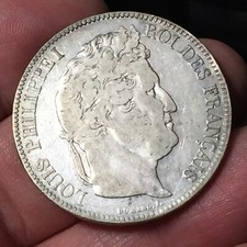 FRANCIA 5 FRANCHI 1834