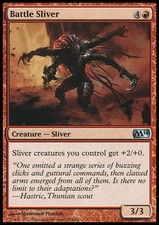 MTG BATTLE SLIVER EXC -