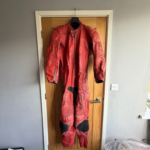 Tuta moto corsa pezzo pelle - corsa, 1
