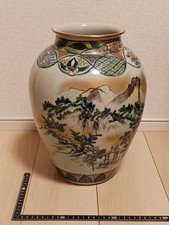 Vaso giapponese kutani - kutani, ware