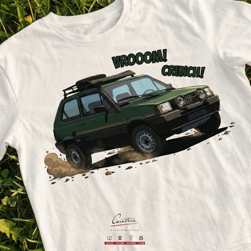 Shirt auto vintage fiat - auto,