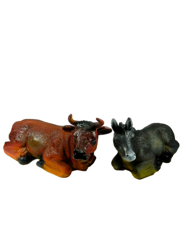 Coppia asino con bue - coppia, per