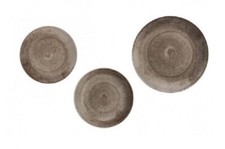 Brandani Servizio Piatti 18 Pz Essential Porcellana Color Sabbia