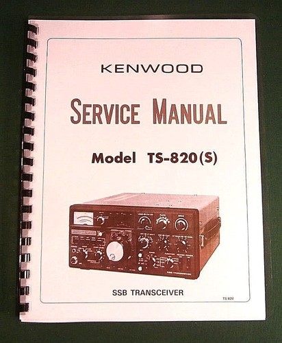 Kenwood 820s manuale di - kenwood,
