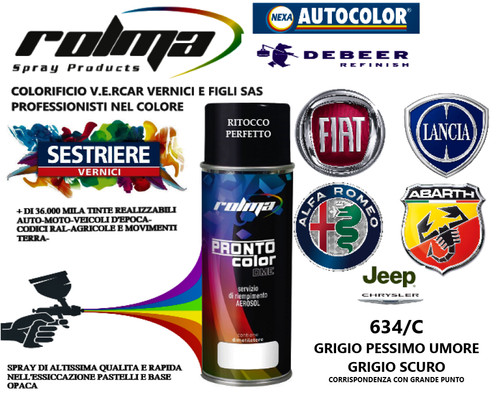 Fiat 634c grigio pessimo umore - 634c,