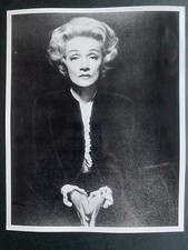 MARLENE DIETRICH - Rara foto stampa originale d'epoca