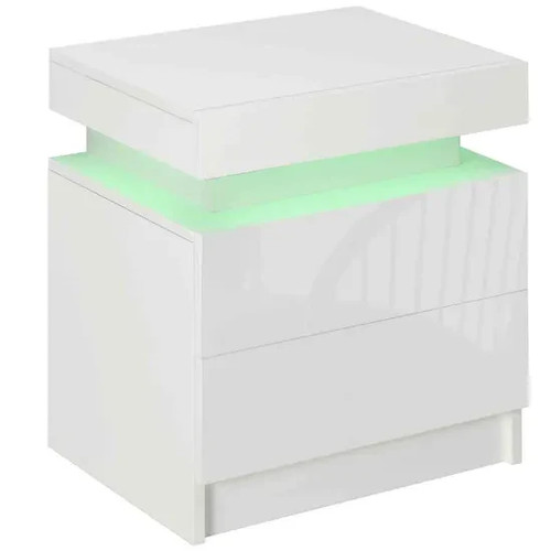 Comodino bianco - bianco,,