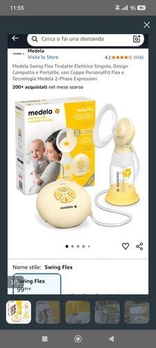 Medela swing flex tiralatte - medela,