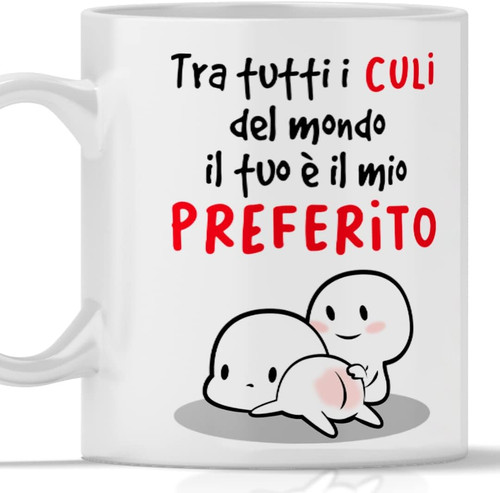 Tazza culo preferito bella e - tazza,