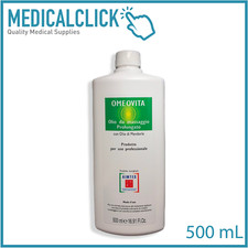 Olio di Mandorla per massaggio prolungato OMEOVITA 500 ml massaggi