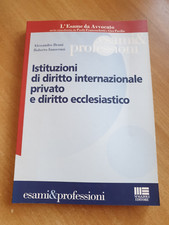 ISTITUZIONI DI DIRITTO INTERNAZIONALE PRIVATO E DIRITTO ECCLESIASTICO