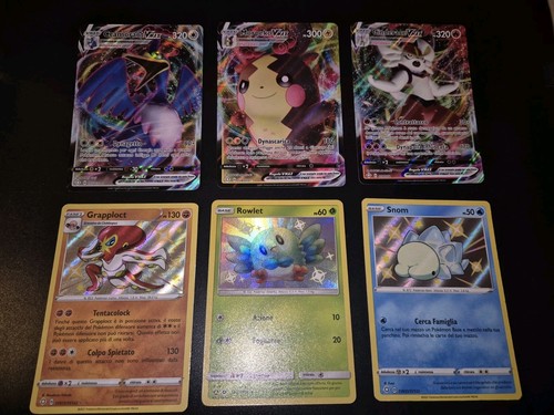 Pokemon lotto 6 carte - lotto,