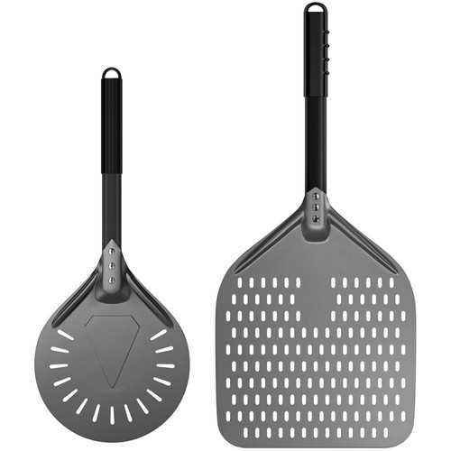 Pala pizza alluminio - , forata