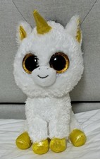 Peluche pupazzo TY unicorno Pegasus 17 cm collezione 