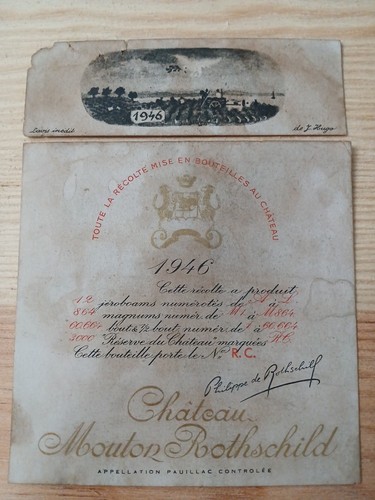 Etiquette chateau mouton - etiquette,