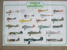 POSTER STORIA DELL' AVIAZIONE