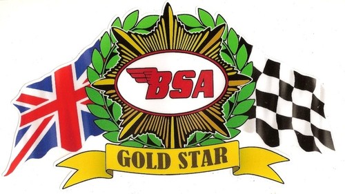 Bsa gold star - , sticker