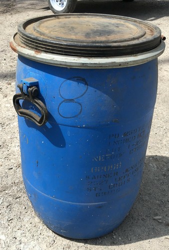 Tamburo plastica blu kg - tamburo, 50
