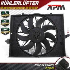 Ventola Radiatore Motore Di Raffreddamento Elettrico Per BMW E60 E61 E63 E64 E65